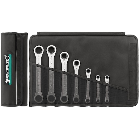 Stahlwille Tools Set: Ratchet ring Wrench No.25/7 7-pcs. 96411301